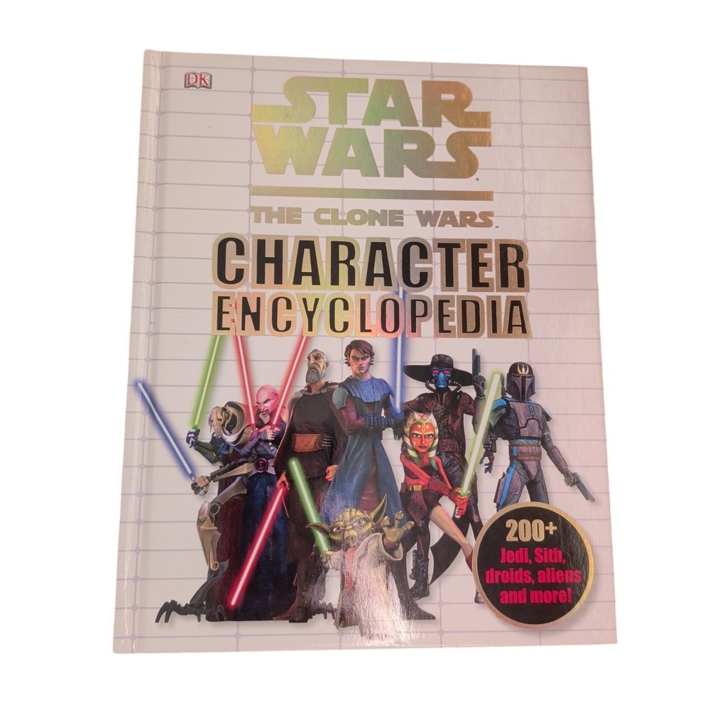 Star Wars The Clone Wars Character Encyclopedia Hardcover DK Jason Fry 2010